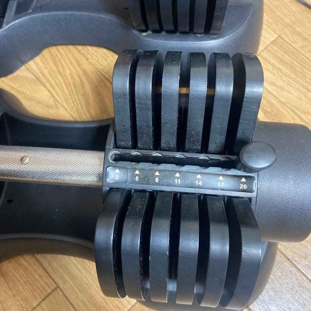 STEADY 可変式ダンベル 最大20kg 片方①