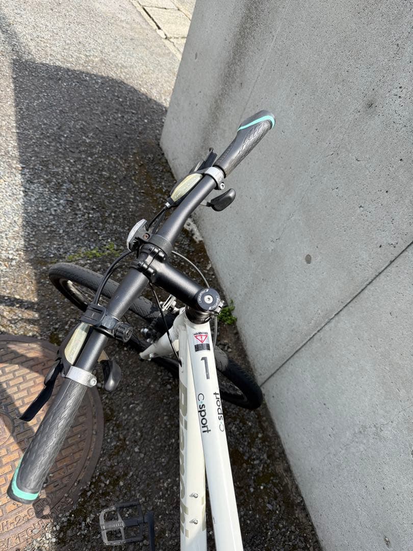 直接引き渡しBIANCHI クロスバイク C SPORT1 ホワイト 51