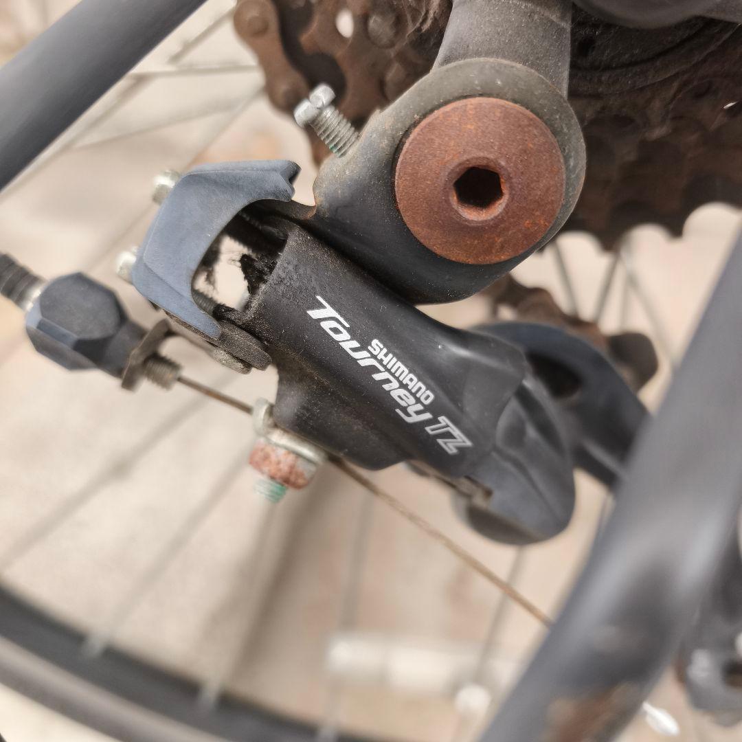 クロスバイク　sincope　シンコペ　ダークグレー　28インチ　引渡し限定