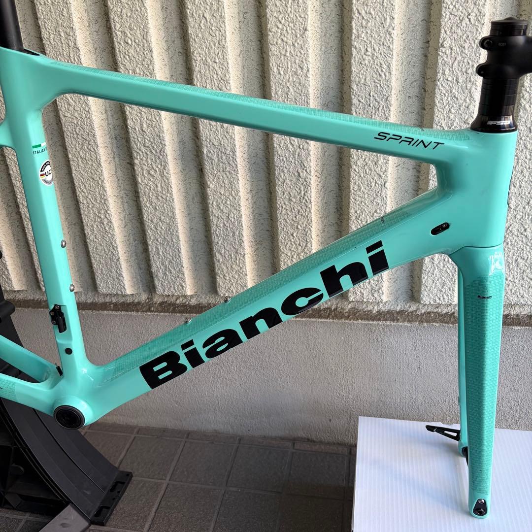 中古 ビアンキ sprint disc 53サイズ ~2023モデル 諸々付き