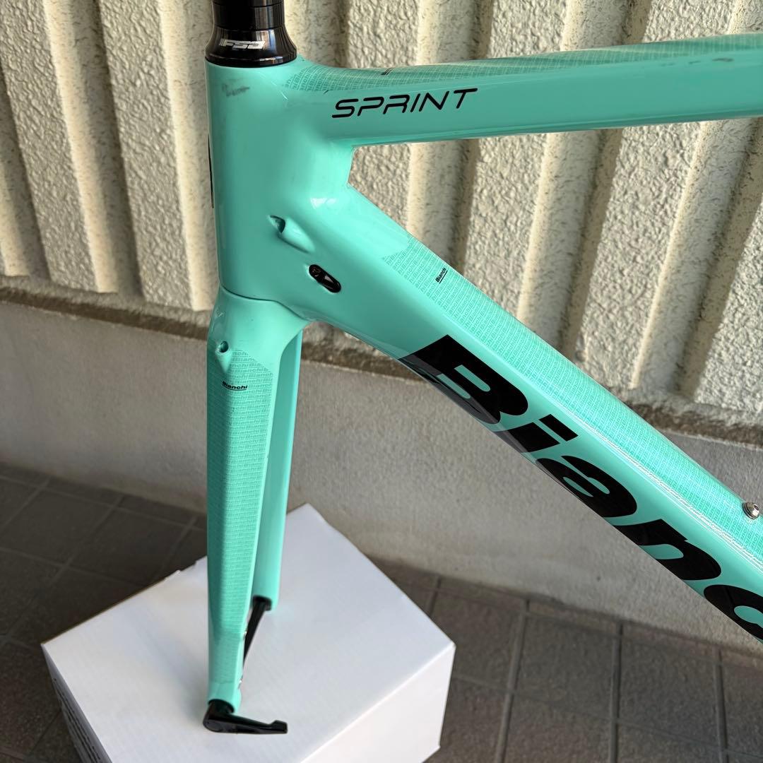 中古 ビアンキ sprint disc 53サイズ ~2023モデル 諸々付き