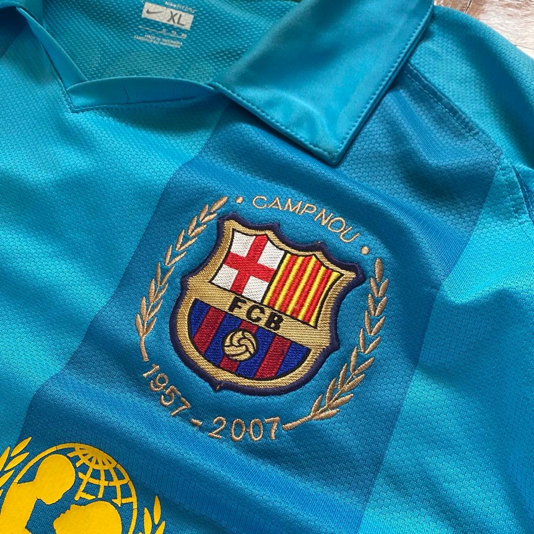 NIKE FCバルセロナ キャプテン翼シャツ 2+8 ユニフォーム　XL