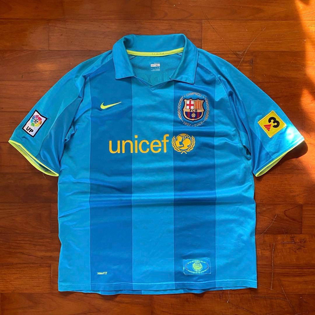 NIKE FCバルセロナ キャプテン翼シャツ 2+8 ユニフォーム　XL