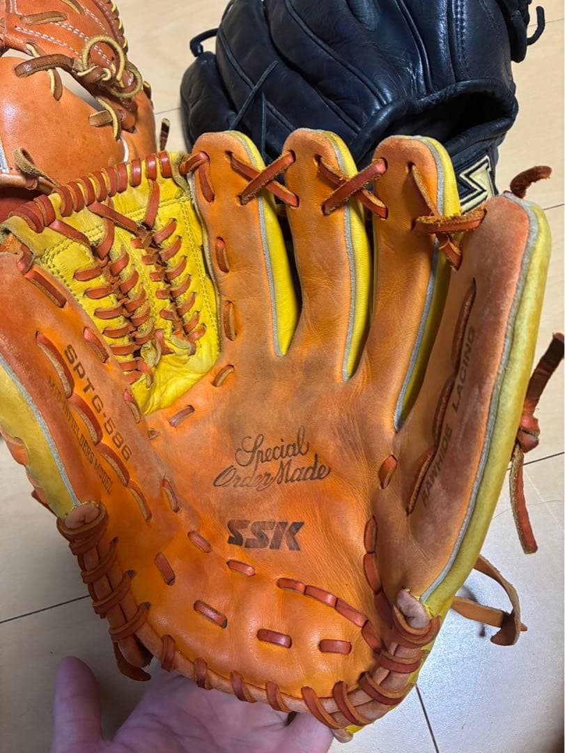 Mizuno KSG-PROB & SSK 野球グローブ3点セット