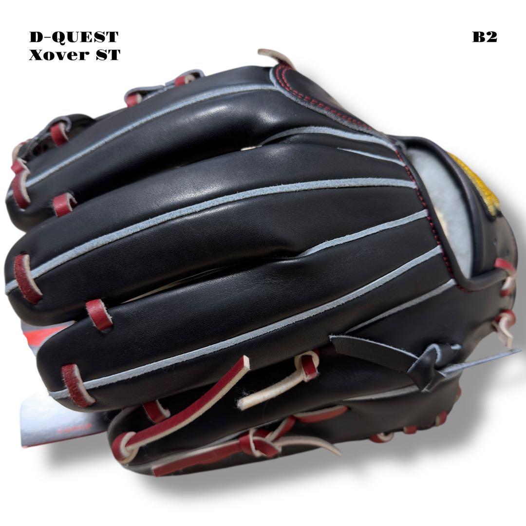 未使用品！ D-QUEST Xover ST 硬式野球 内野手 グローブ グラブ
