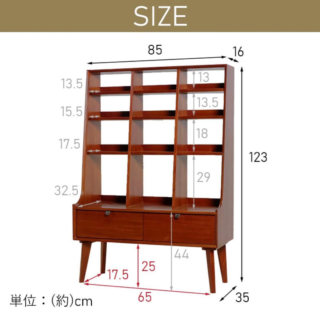 A 新品 シェルフ 飾り棚 収納棚 ディスプレイラック リビング収納 北欧