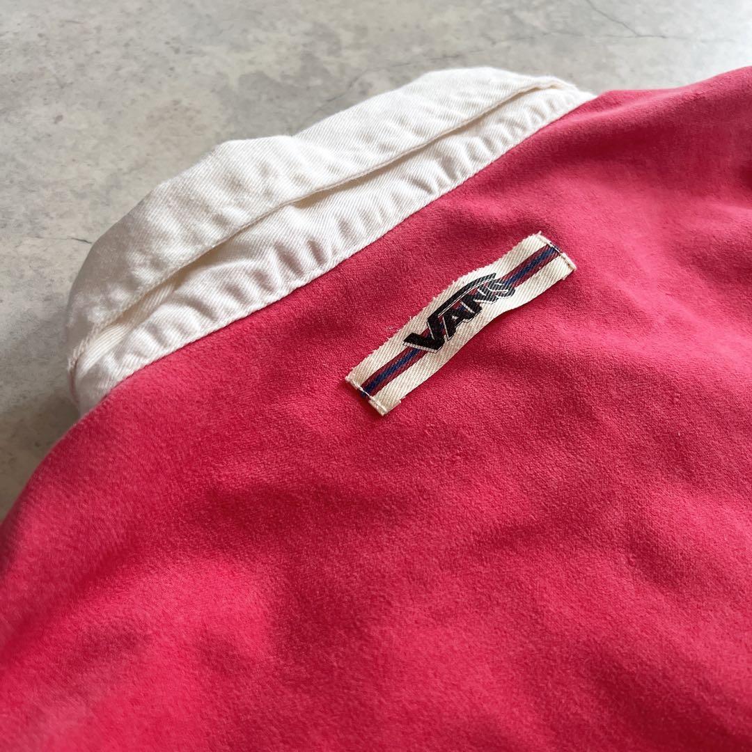 ウェア 90s 00s Old Vans Rugby shirt L