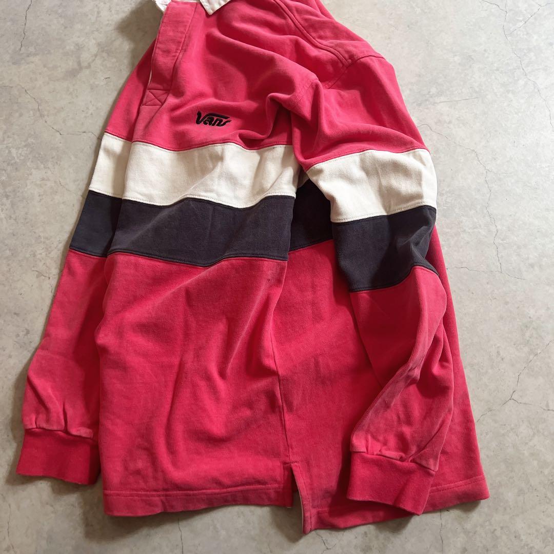 ウェア 90s 00s Old Vans Rugby shirt L