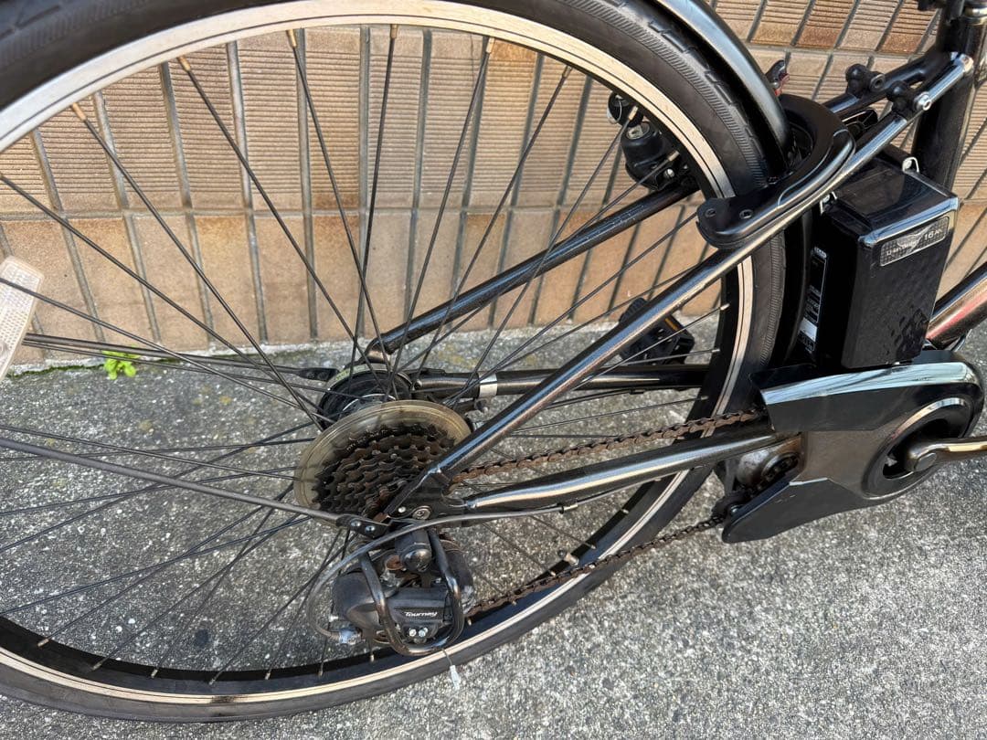 12ahパナソニックベロスター 電動アシスト自転車 ブラック