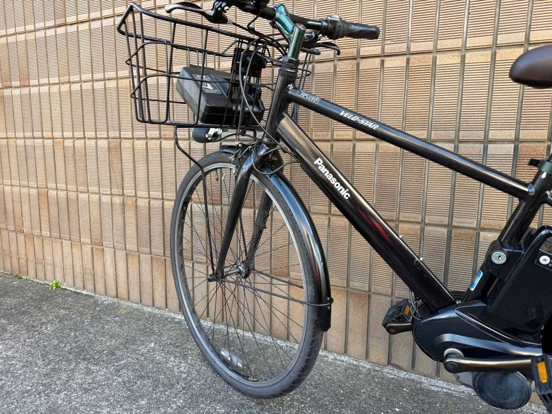 12ahパナソニックベロスター 電動アシスト自転車 ブラック