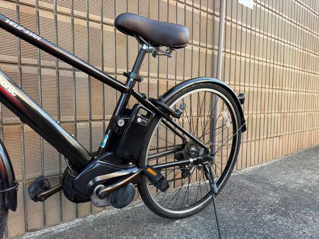 12ahパナソニックベロスター 電動アシスト自転車 ブラック