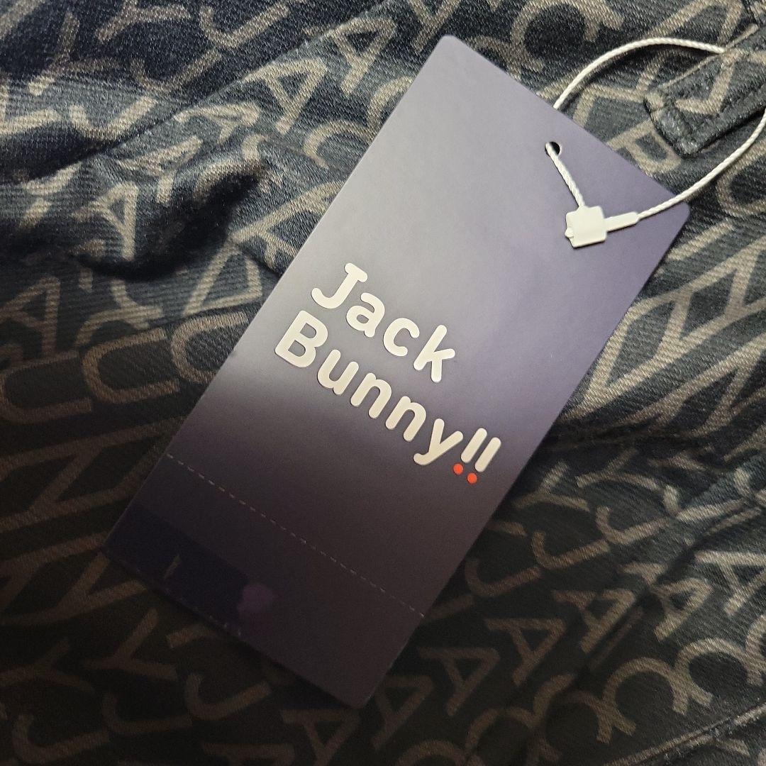 【JACK BUNNY】防風ツイルロングレディースゴルフパンツ ブラック S