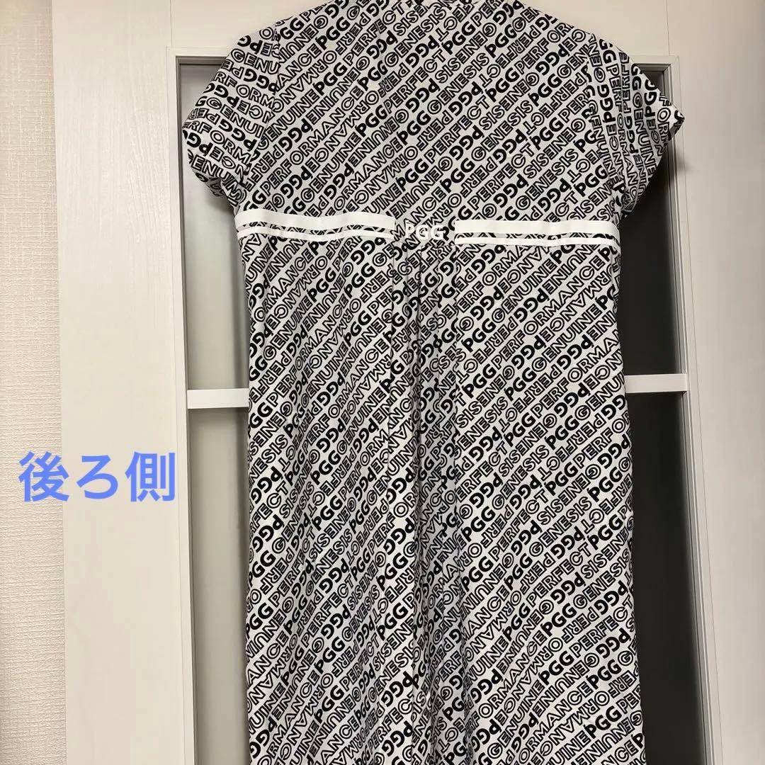 パーリーゲイツワンピース サイズ1 ピージージー　PGGパイルメッシュワンピース