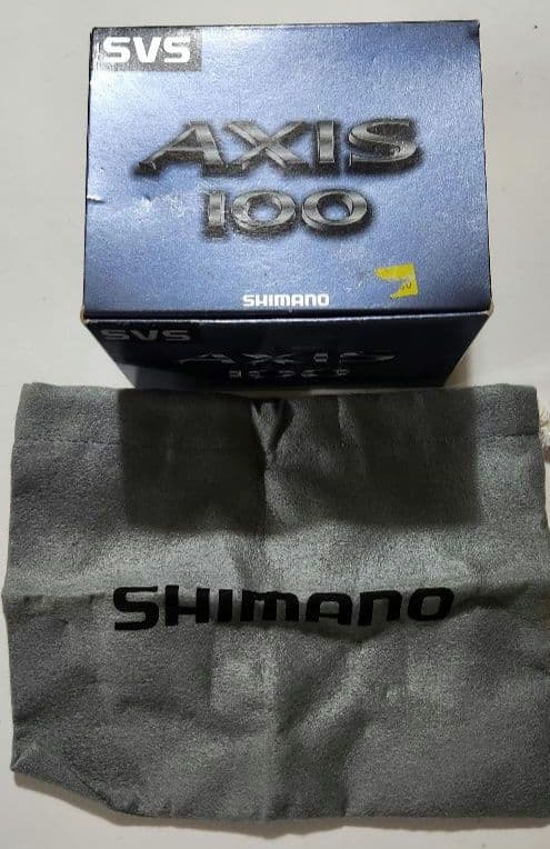 シマノ AXIS 100ベイトリール美品！
