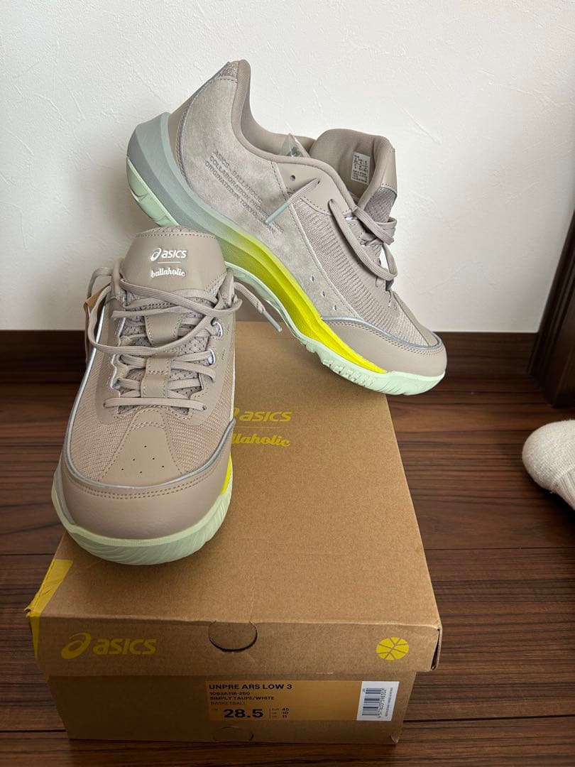 ballaholic × Asics Unpre Ars Low 3 28.5