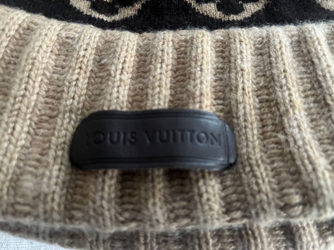 LOUIS VUITTON カシミヤニット帽