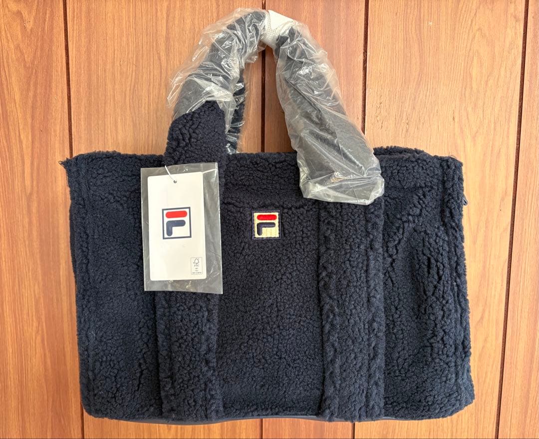 未使用 FILA ボア バッグ