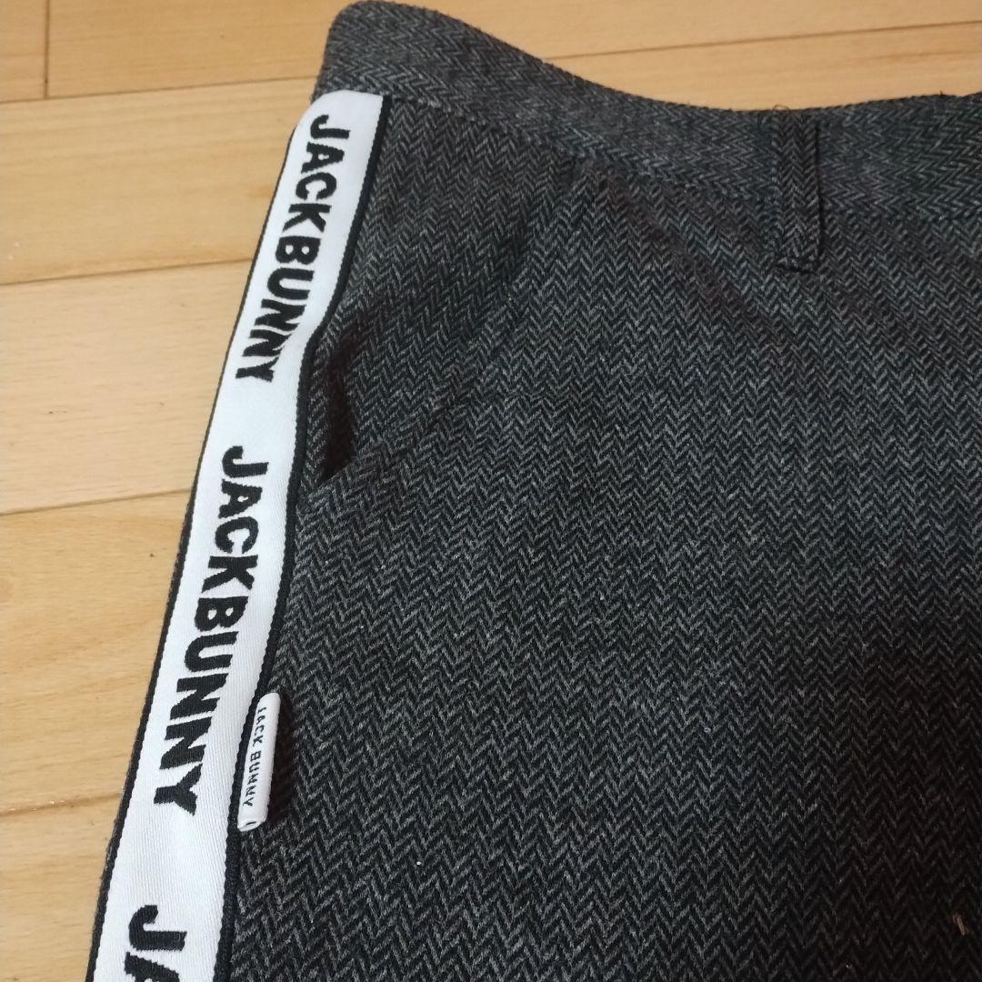 JACKBUNNY パンツ グレー　ゴルフ　サイズ6　美品　シンプル