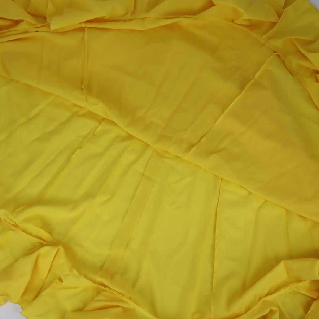 【美品 フラメンコ衣装】鮮やかイエロー anemone ペチコート シージョ