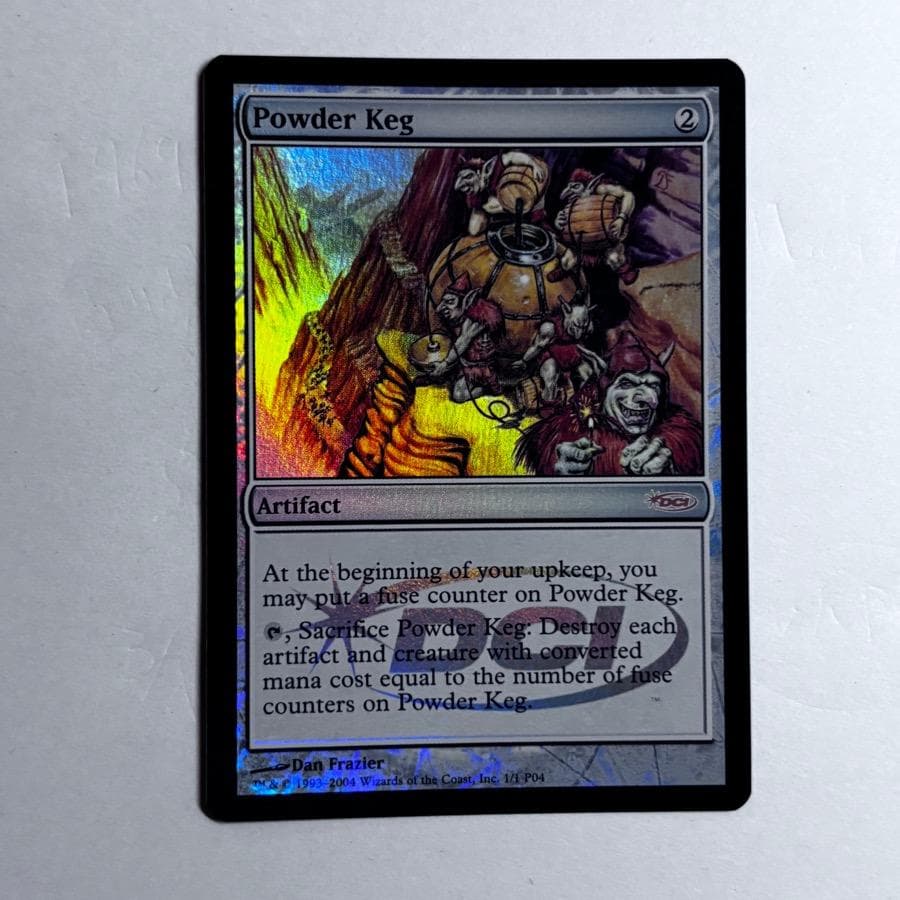 4枚セット 火薬樽 ジャッジ プロモ foil Powder keg