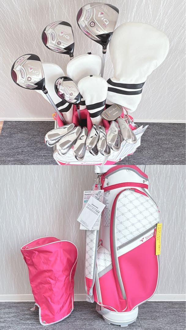 美品❗️超豪華❗️ツアーステージ VIQ初心者 レディース ゴルフクラブセット