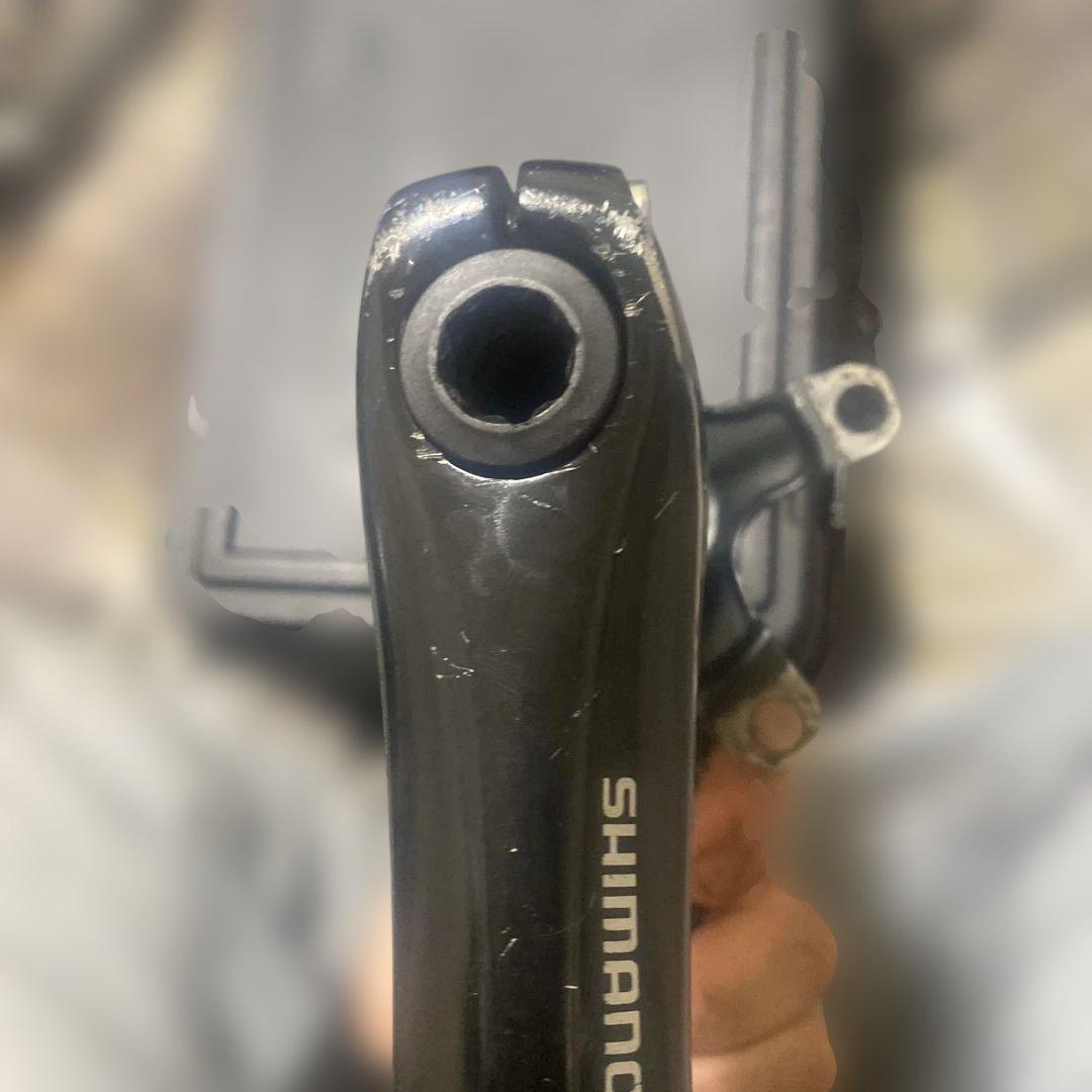SHIMANO クランクセット 使用感あり