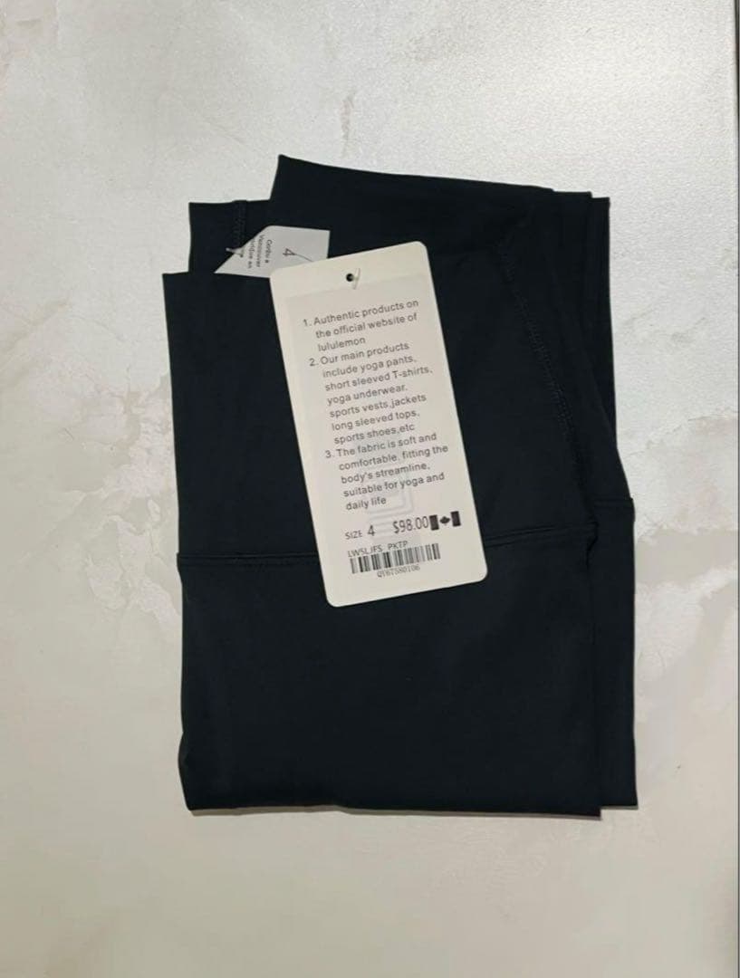 ポチャlululemon Align25 レギンスグレー、ネイビーS(4)