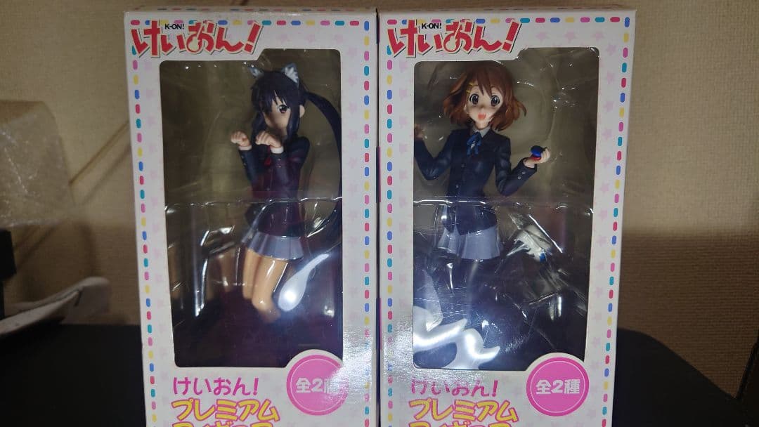 けいおん！プレミアムフィギュア全2種