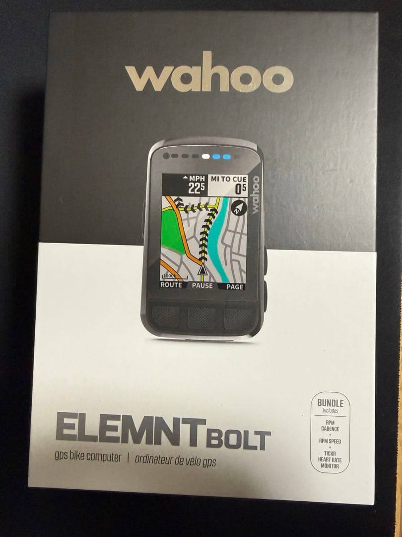 サイクルコンピューターWahoo Element bolt V2
