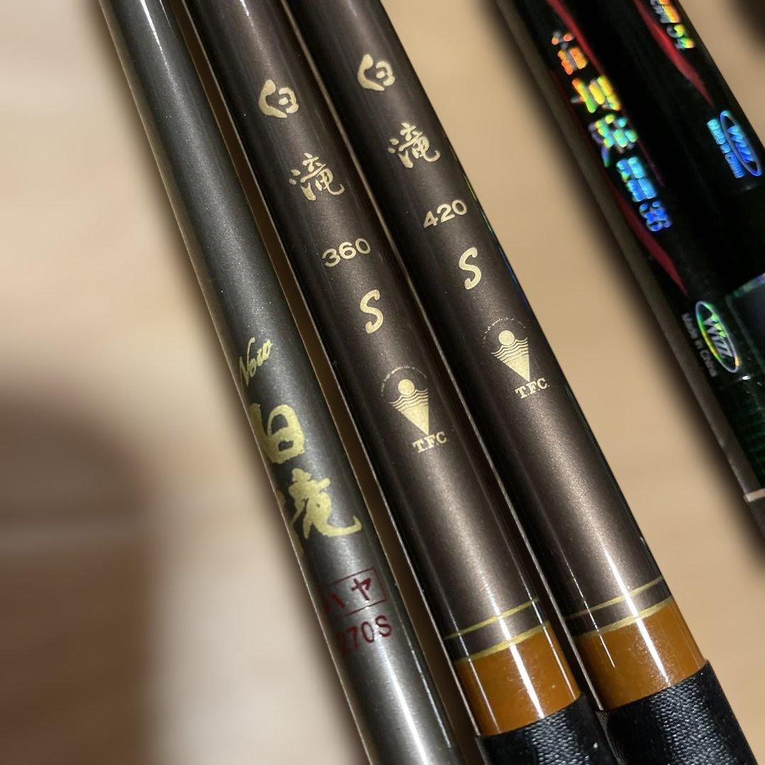 渓流竿 8本セット　中古美品