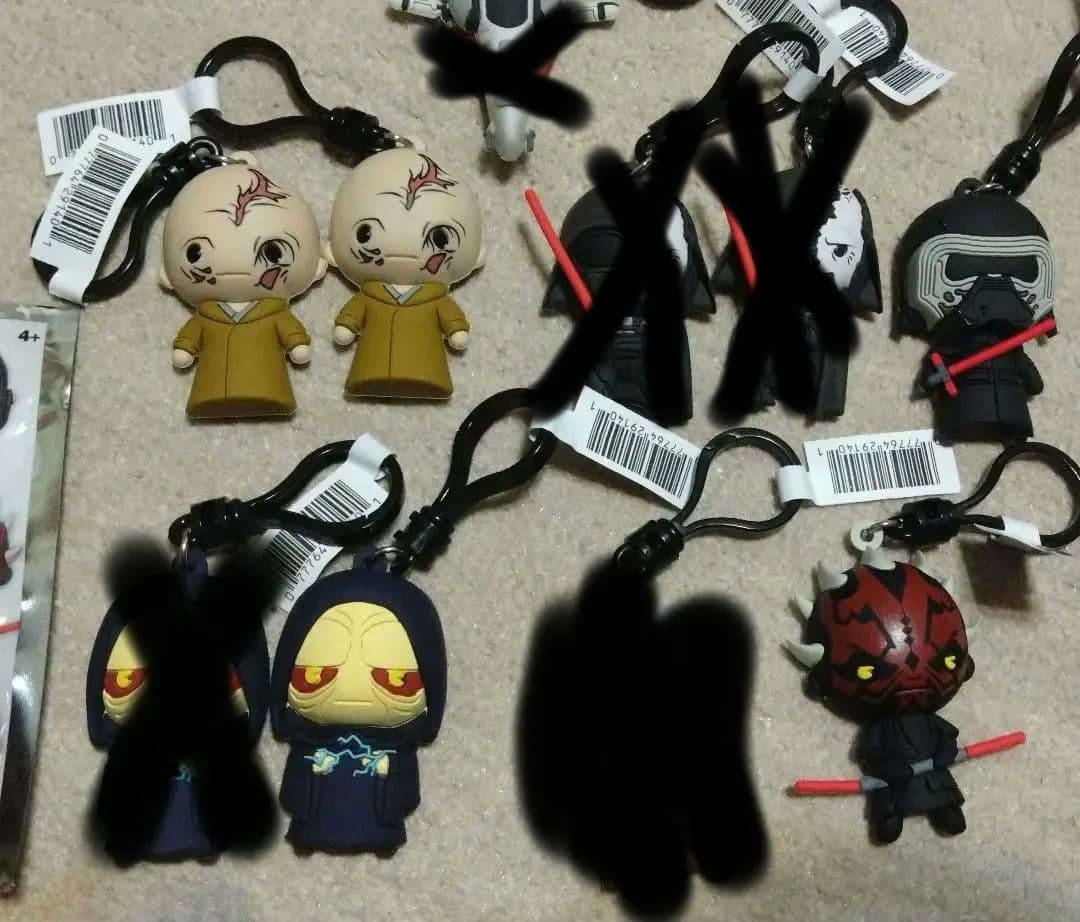 スター・ウォーズ アクリルキーホルダーセット