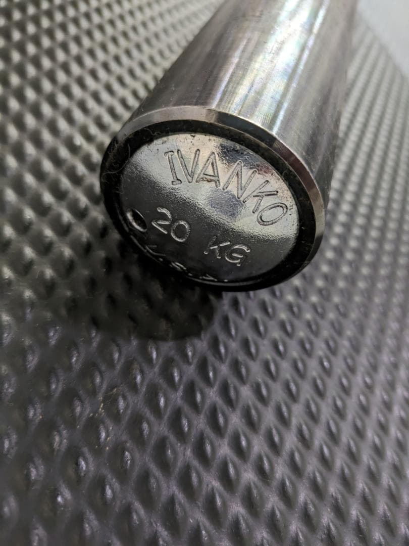イバンコ IVANKO　OB-20デラックスオリンピック　バーベル シャフト