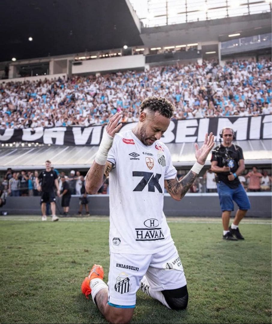 ネイマール　サントス　25-26 ホームユニフォーム ブラジル代表　バルセロナ