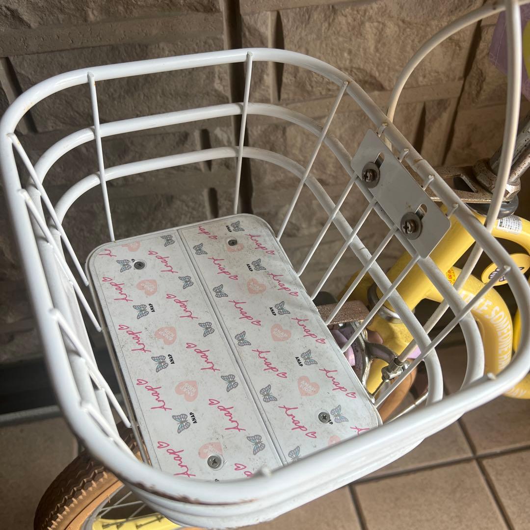 16インチ　子供用自転車 前カゴ付き　ANAP
