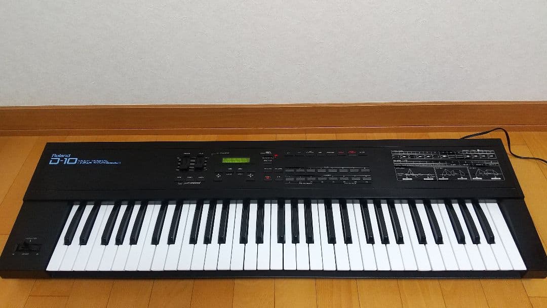【付属品多数】Roland D-10 61鍵盤 シンセサイザー D-50兄弟機