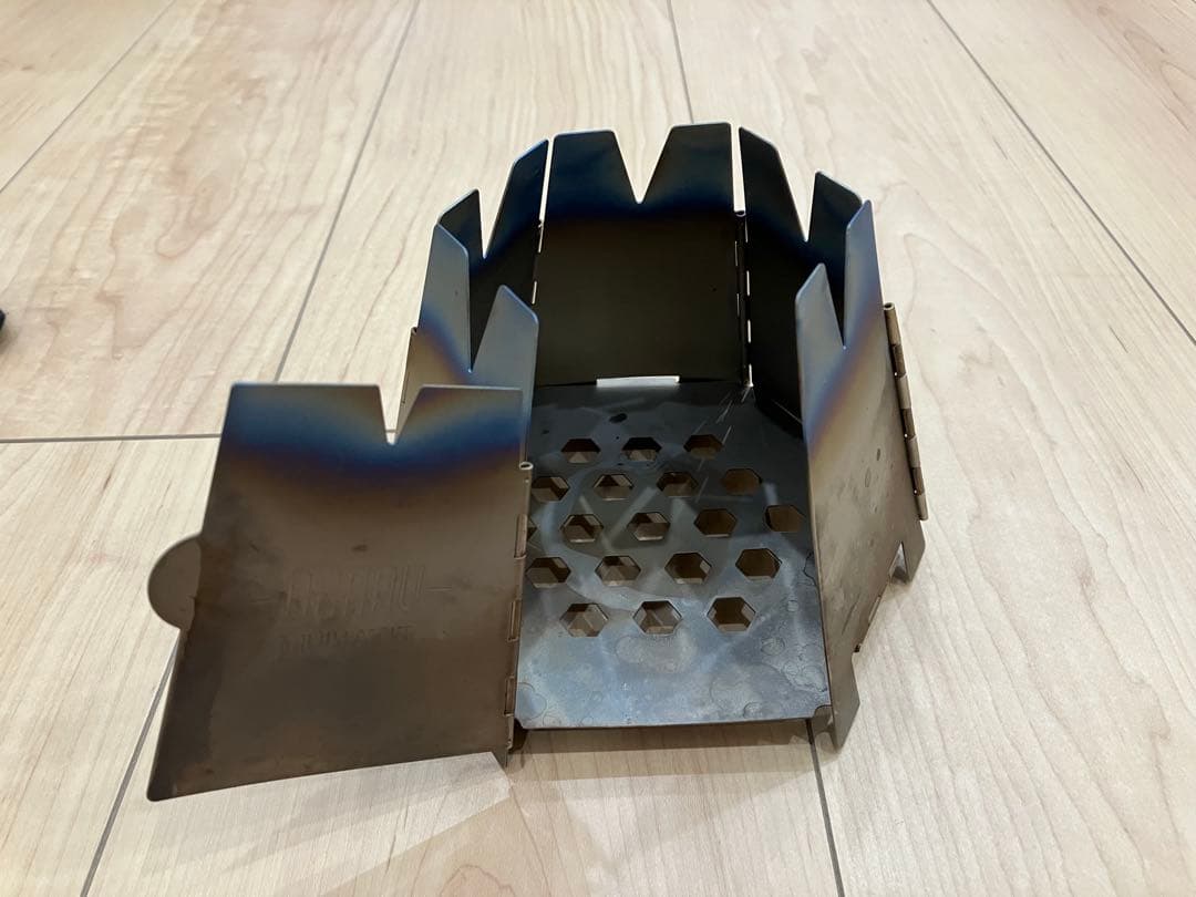 バーベキュー・調理用品 VARGO HEXAGON WOOD STOVE TITANIUM