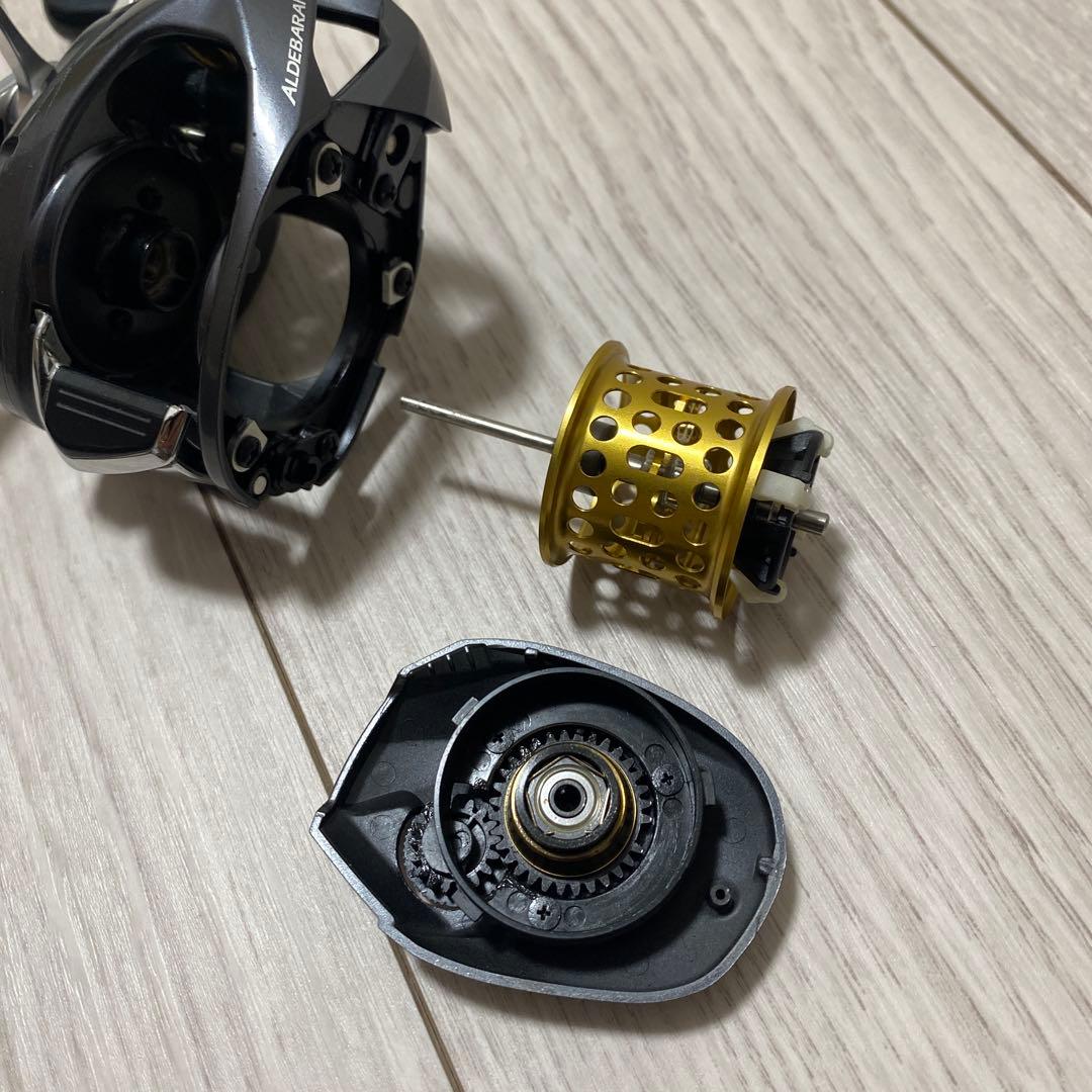 s*9様 シマノ　15アルデバラン51 HG 夢屋BFSスプール メーカーOH済