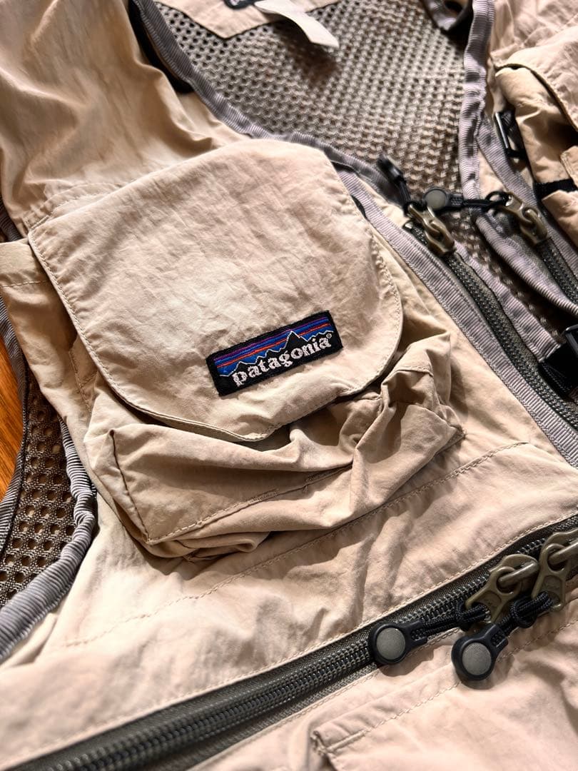 Patagonia フィッシングベスト ベージュ