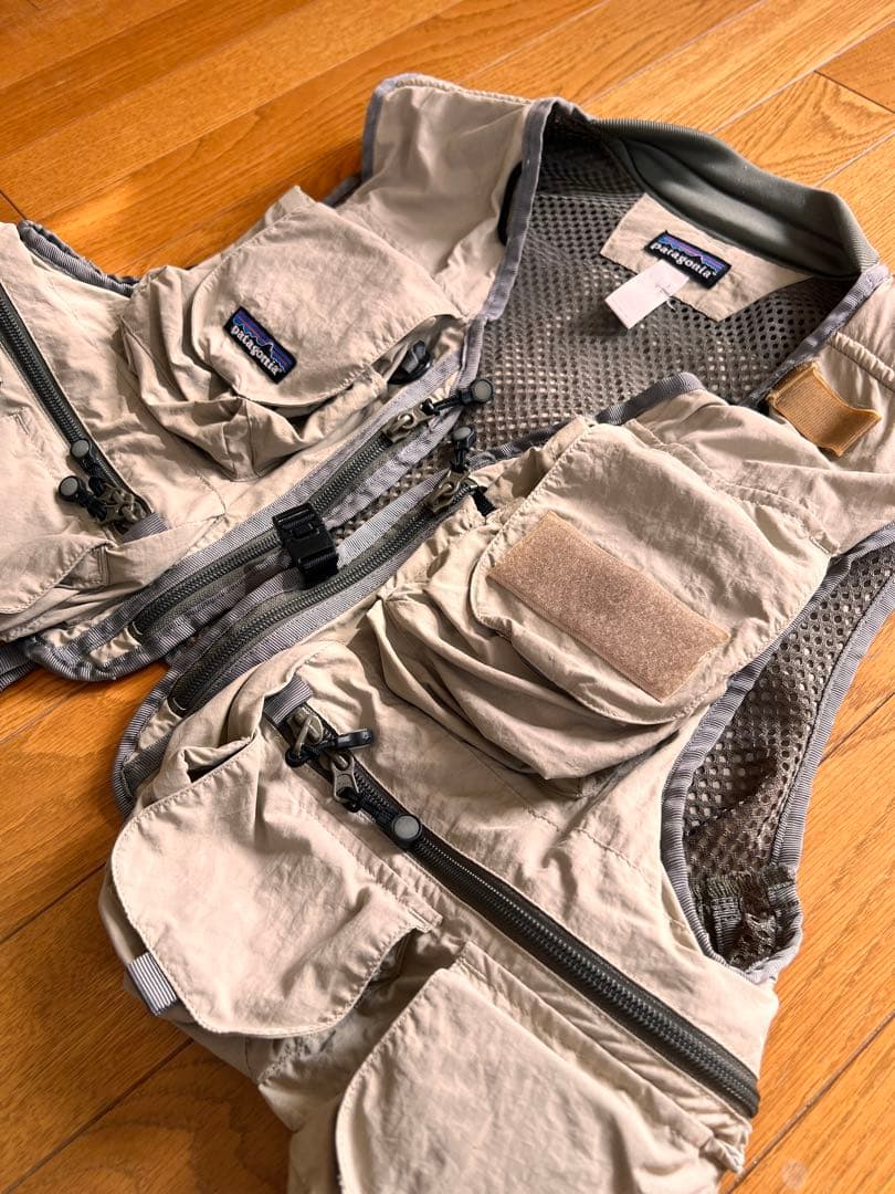 Patagonia フィッシングベスト ベージュ