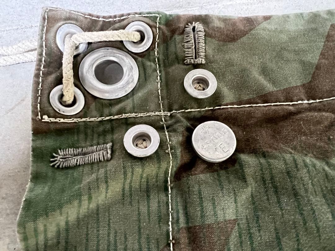 ①40s スイス軍幕 スプリンターカモ ツェルトバーン ミリタリー テント