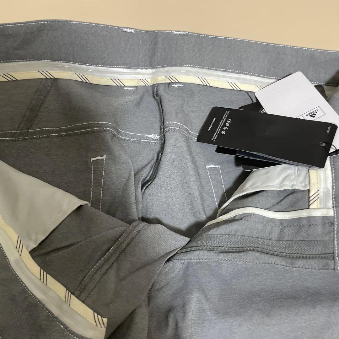 adidas グレー ゴルフパンツ UVカット　ウエスト94