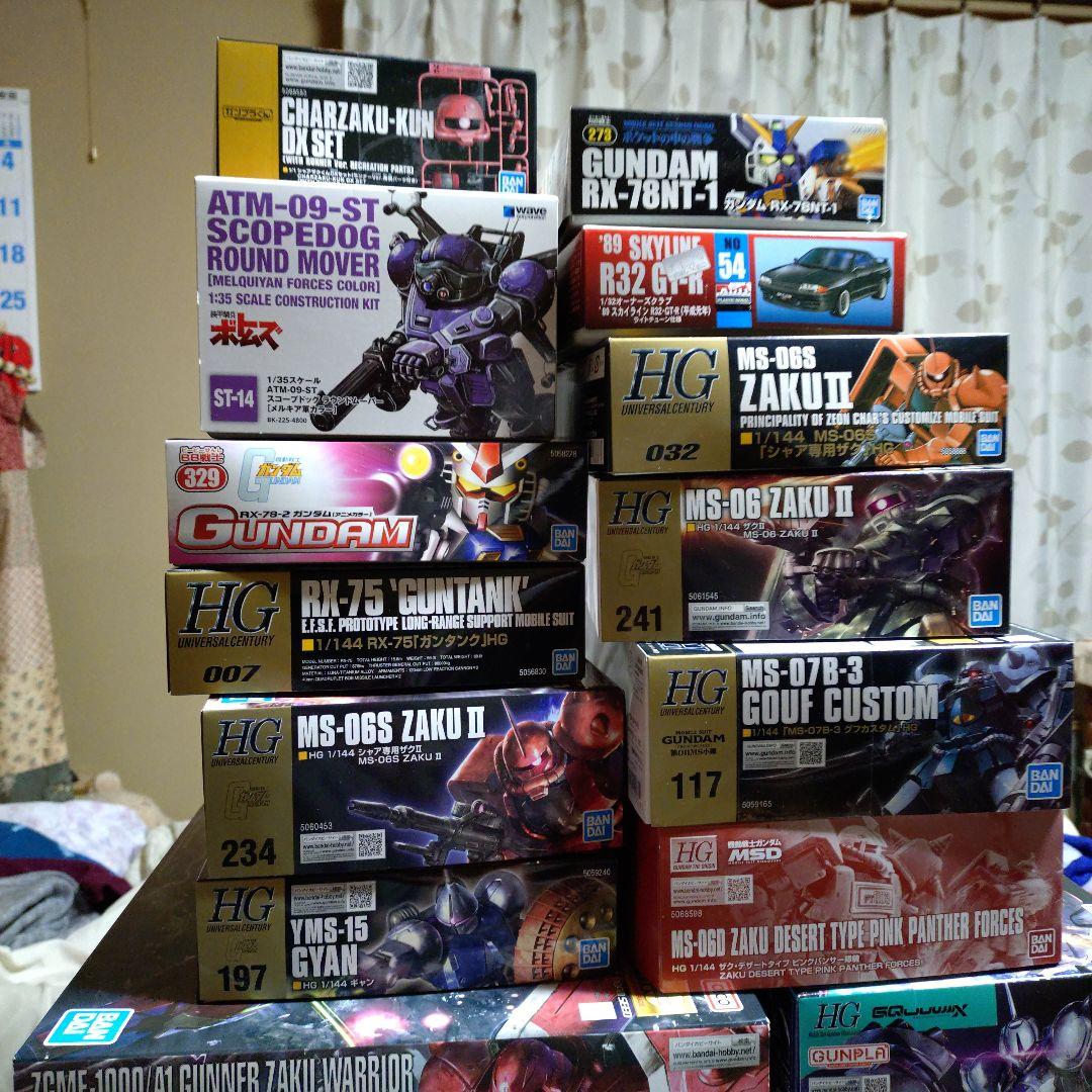 ガンプラその他まとめ売りです。 バラ売り不可です。