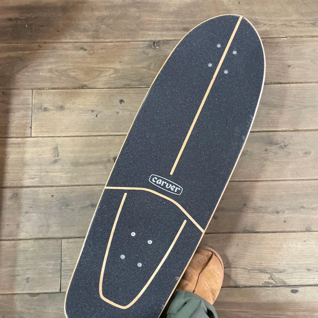 Carver スケートボード 波デザイン　コンプリート