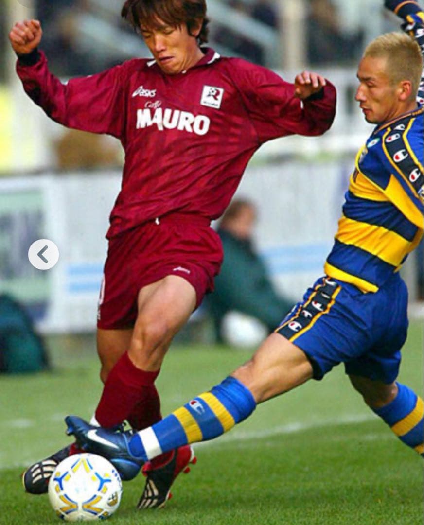 デッドストック 2002-03 レッジーナ 中村俊輔#10