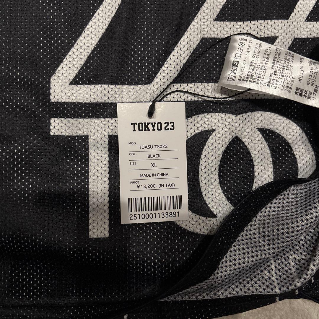 TOKYO 23 バスケットボール タンクトップ XL ブラック