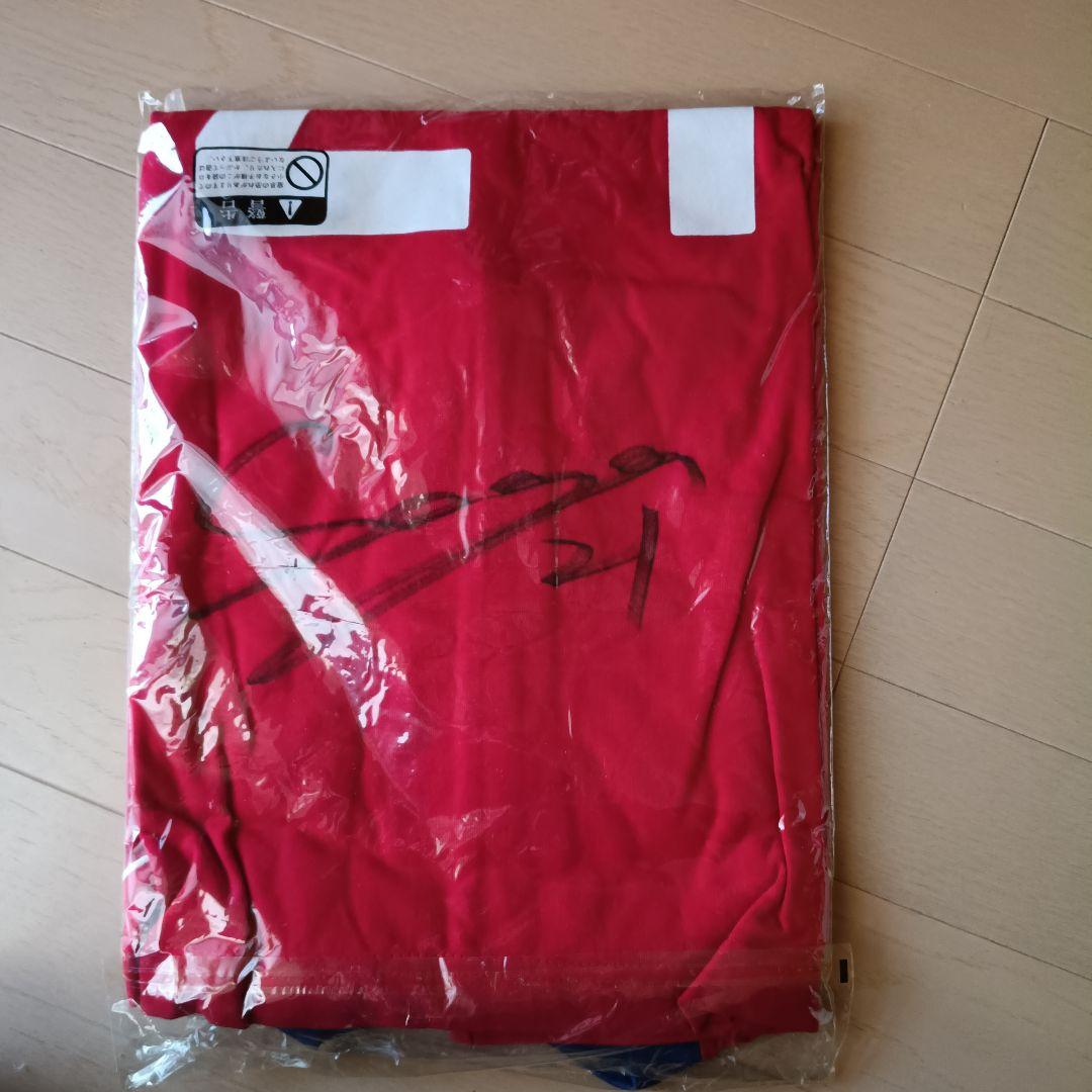 鹿島アントラーズ 曽ヶ端選手 Tシャツ Mサイズ サイン入り