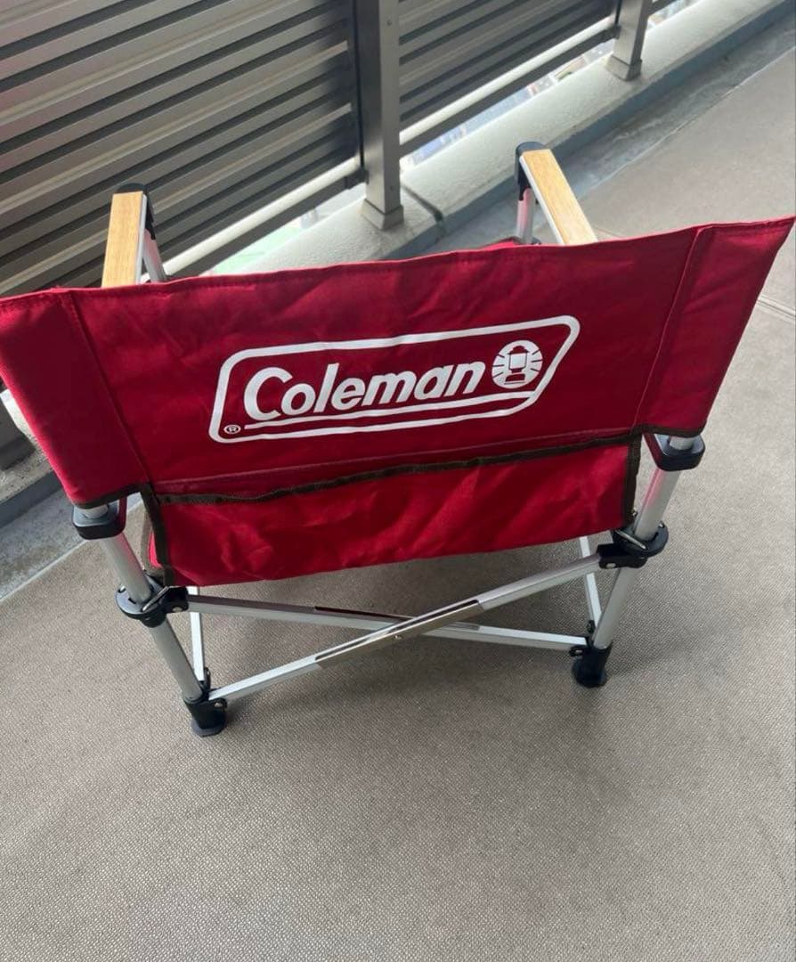 Coleman(コールマン) ツーウェイキャプテンチェア(レッド) 2脚セット