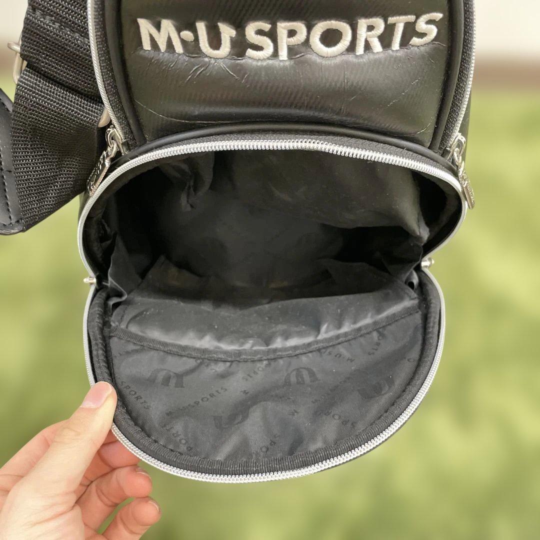 【M・U SPORTS 】キャディバッグ ゴルフティー付き