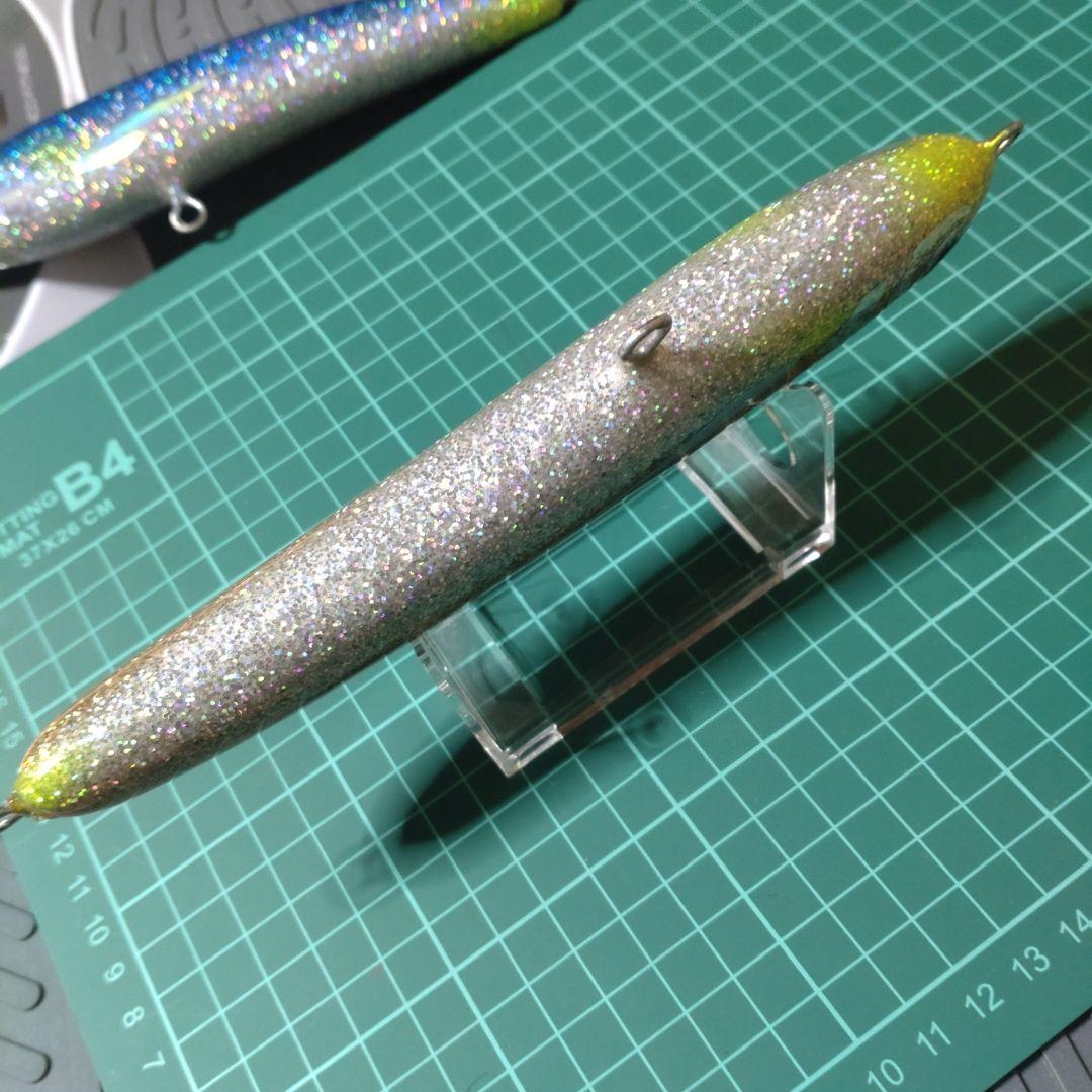 将栄丸　スライドダイバー190F ハンドメイドウッド　初期モデル　発泡ウレタン