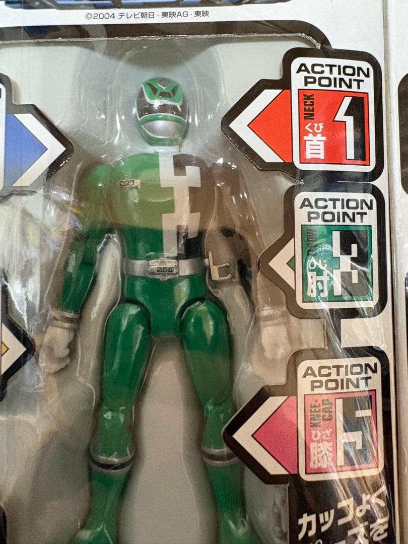 希少　新品未開封　デカレンジャー　フィギュア　当時物